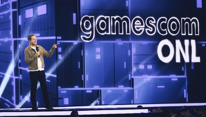 Geoff Keighley podczas gamescom ONL 2024 (źródło: gamescom).