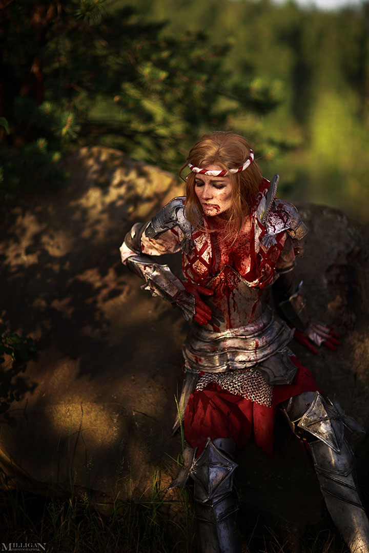 Najlepsze cosplaye - Saskia z gry Wiedźmin 2 - ilustracja #6