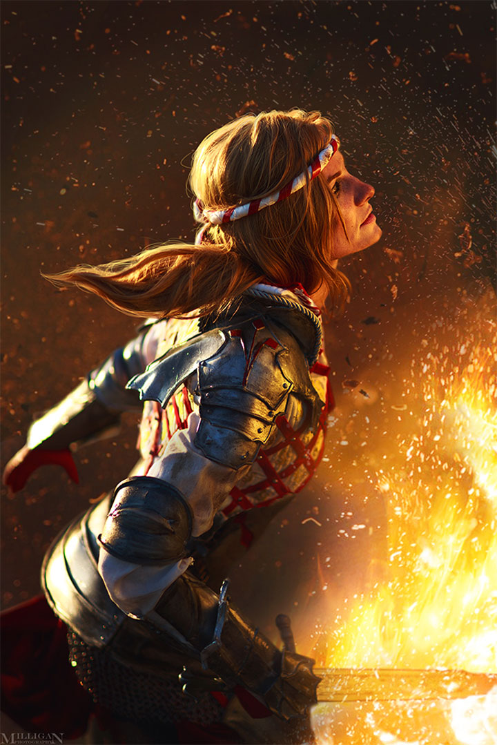 Najlepsze cosplaye - Saskia z gry Wiedźmin 2 - ilustracja #7