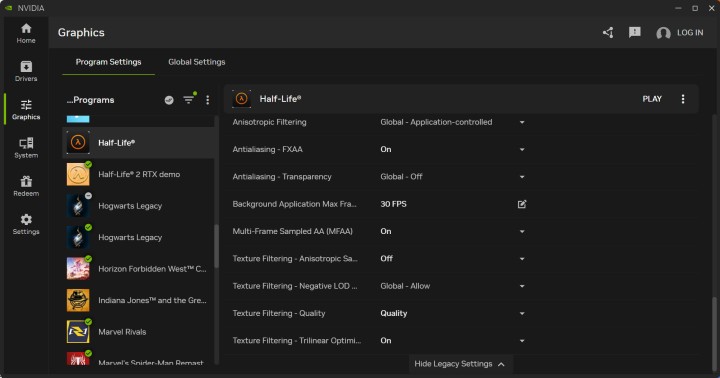 Źródło: Nvidia; materiały promocyjne - Nowa aktualizacja NVIDIA App pozwala wymusić DLSS globalnie. Posiadacze RTX 40 dostaną też ulepszone G-Assist i funkcję Smooth Motion - wiadomość - 2025-08-19