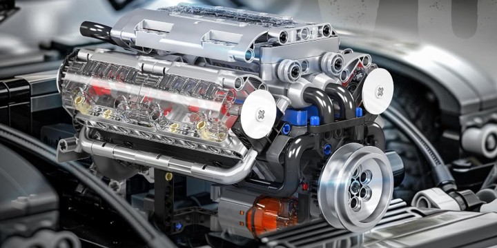 Źródło: Mould King; materiały promocyjne - LEGO i COBI mogą jedynie pomarzyć o takim modelu. Działająca replika silnika V8 to najlepszy zestaw dla każdego fana motoryzacji. Dzięki niemu poczujesz się jak bohater Szybkich i wściekłych - wiadomość - 2024-07-02