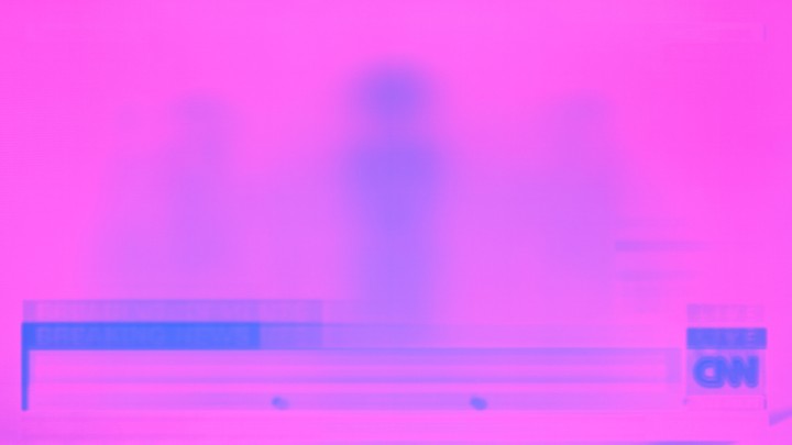 Utrwalenie statycznych elementów obrazu w wyniku nierównomiernego zużycia pikseli. Źródło: Rtings, YouTube - Największy problem wyświetlaczy OLED właśnie ma szansę przejść do historii - wiadomość - 2024-03-19