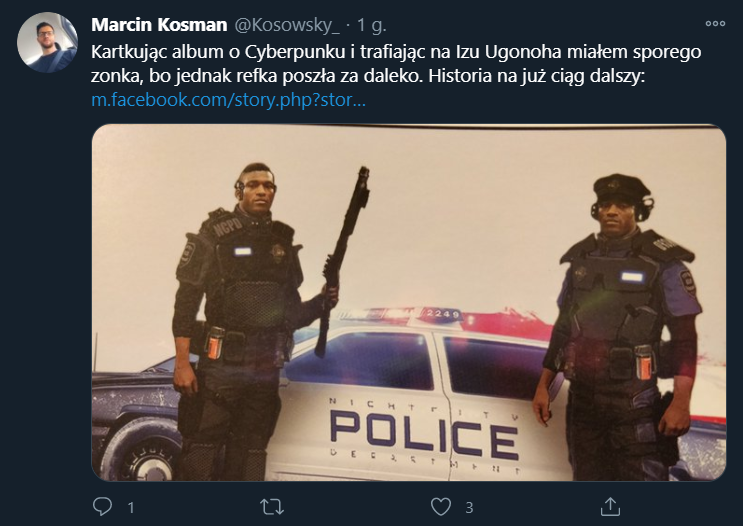 Cyberpunk 2077: CDPR przeprasza za wykorzystanie wizerunku Izuagbe Ugonoha - ilustracja #2