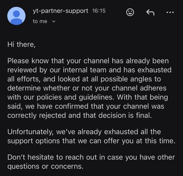 Źródło: X: @SplashPlateVGC - Youtuber odzyskuje kanał po błędnym banie od YouTube, wywołanym przez AI po tym, jak inny twórca ukradł i wrzucił jego film - wiadomość - 2025-12-11