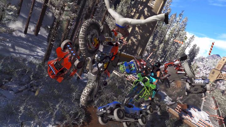 Takich scen w OnRush z pewnością nie zabraknie. - OnRush z nowym gameplay trailerem - wiadomość - 2018-02-21