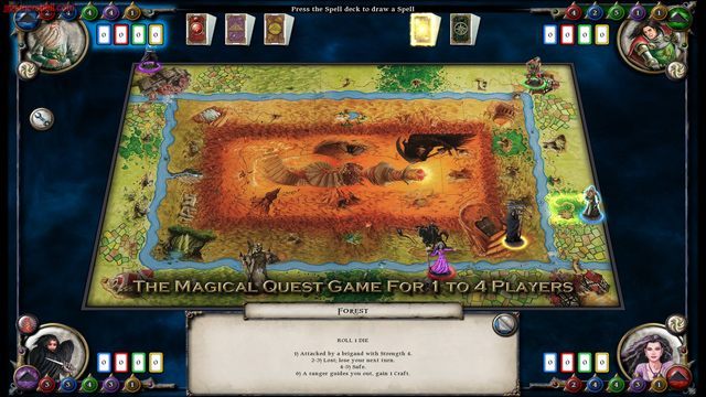 Plansza Talismanu jest dobrze znana wszystkim fanom tej kultowej gry. - Magia i Miecz – nowa odsłona dostępna w ramach Steam Early Access - wiadomość - 2013-10-16