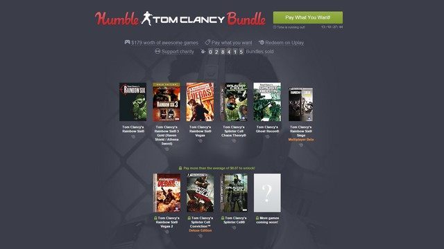 Promocja potrwa do 17 września, do godziny 19:00 - Serie Rainbow Six, Ghost Recon i Splinter Cell w nowej promocji Humble Bundle - wiadomość - 2015-09-02