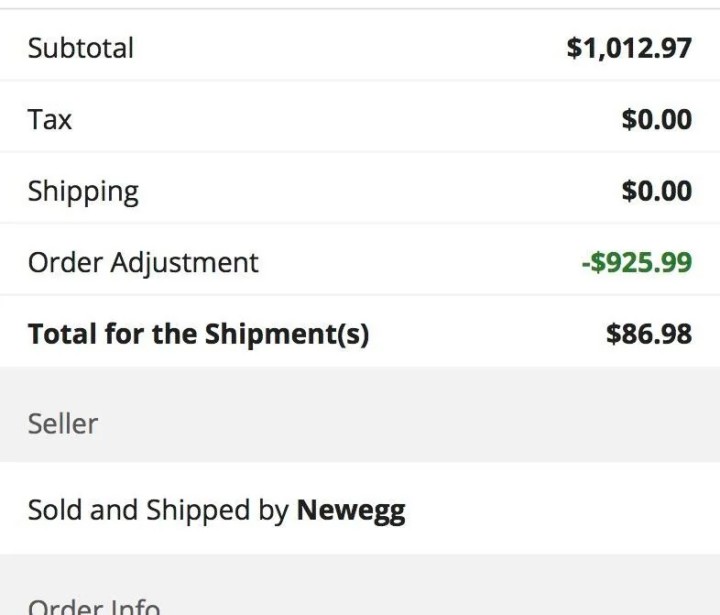 Źródło: Reddit - Gracz wykorzystał błąd w cenie sprzedawcy i zapłacił za 32 GB pamięci RAM mniej niż 400 złotych. Sklep odpowiedział emoji - wiadomość - 2026-03-18