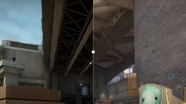 Jak zmieniła się jedna z najstarszych map z CSGO w CS2? Zobaczcie porównanie - ilustracja #2