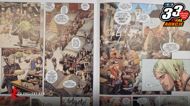 CD Projekt RED | Allegro - Możecie wystąpić w Wiedźminie 4 lub pojawić się w kolejnym wiedźmińskim komiksie. Trwają dwie wyjątkowe aukcje WOŚP - wiadomość - 2025-01-22
