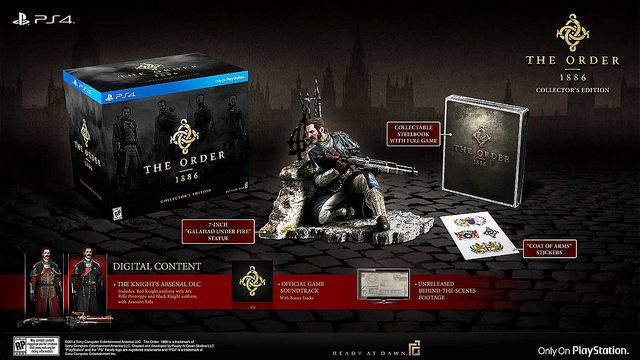 Edycja Kolekcjonerska The Order: 1886 - The Order: 1886 – zawartość Edycji Kolekcjonerskiej i Edycji Premium - wiadomość - 2014-06-11