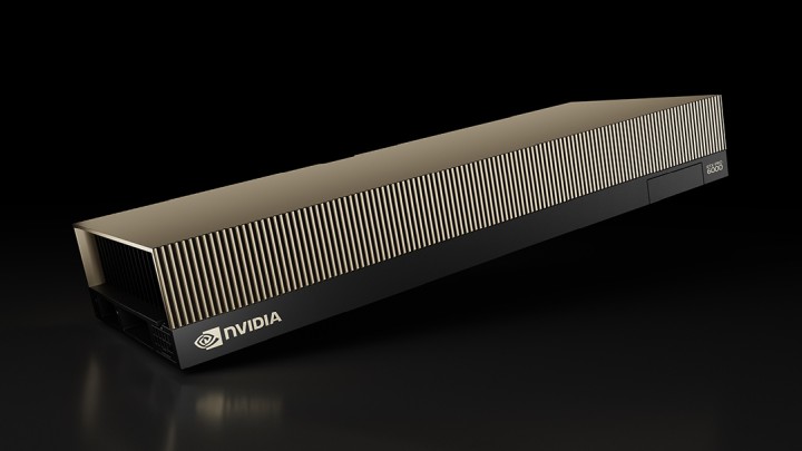 RTX PRO 6000 dla serwerów ma nieco inną budowę, niż karty referencyjne RTX 50. Źródło: Wccftech, Nvidia