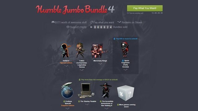W Humble Jumbo Bundle 4 znajdziemy kilka mniejszych projektów. - Humble Jumbo Bundle 4 z Endless Space, Outland i The Stanley Parable - wiadomość - 2015-07-22