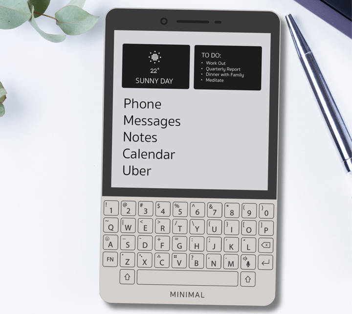 Źródło: Minimal - Minimalistyczny smartfon z fizyczną klawiaturą to gratka dla fanów klasycznych telefonów - wiadomość - 2024-01-24