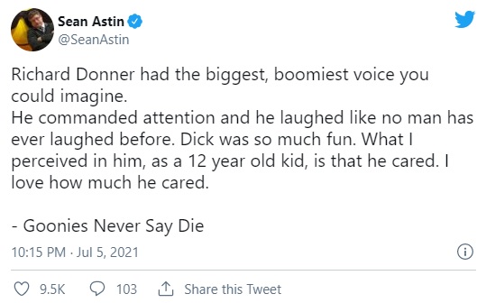 Nie żyje Richard Donner, reżyser Zabójczej broni, Supermana i „największy Goonie” - ilustracja #1