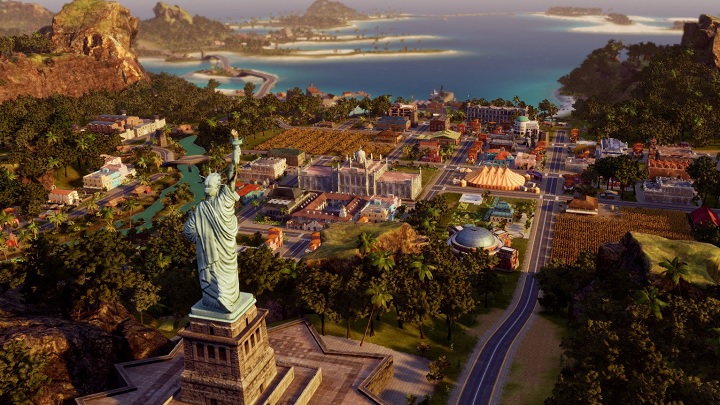 Statua wolności w kraju zarządzanym przez dyktatora? A kto bogatemu zabroni? - Tropico 6 na PC opóźnione – jest nowa data premiery - wiadomość - 2019-01-08