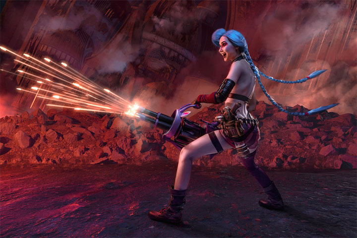 Najlepsze cosplaye - Jinx z gry League of Legends - ilustracja #6