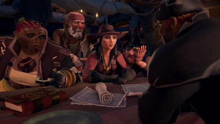 Wiele wielkich pirackich przygód zaczyna się od plotki zasłyszanej od tajemniczego nieznajomego. - Sea of Thieves w końcu z kampanią fabularną, zobacz zwiastun - wiadomość - 2019-04-24