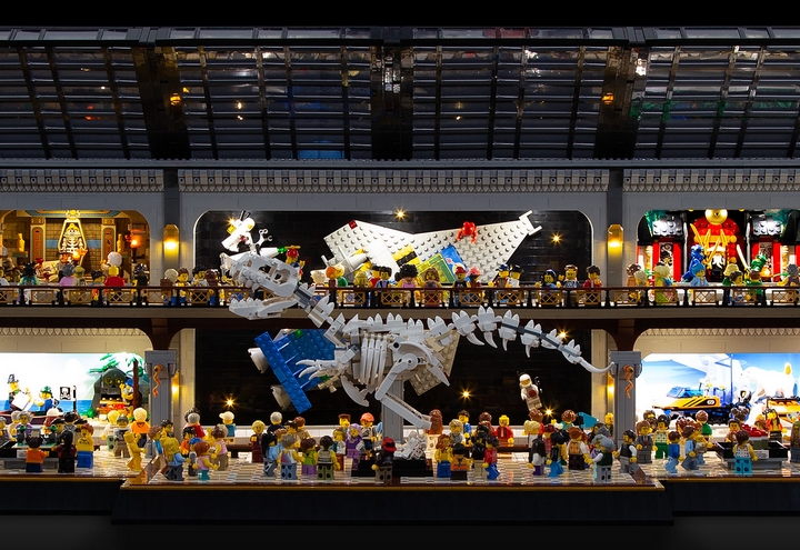 Muzeum historii LEGO stworzone z LEGO, projekt wygląda niesamowicie - ilustracja #1