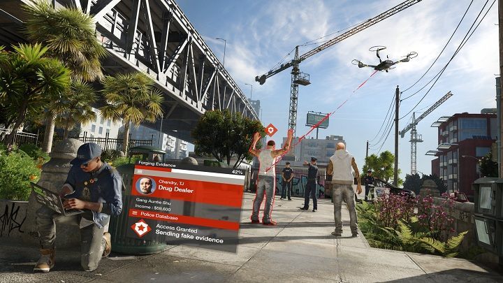 Rzucone przez nas fałszywe oskarżenia mogą doprowadzić do próby aresztowania – nie zawsze jednak przebiegnie ona w tak pokojowy sposób... - Wszystkie informacje o Watch Dogs 2 z zagranicznych zapowiedzi - wiadomość - 2016-06-09