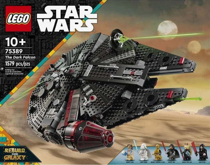 Źródło: Reddit - LEGO niczym z memów. Darth Jar Jar, Jedi Vader i Mroczny Sokół Millenium to esencja nowych zestawów - wiadomość - 2024-06-20