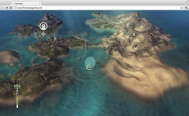 Gra From Dust debiutuje w wersji na przeglądarkę Google Chrome - ilustracja #1