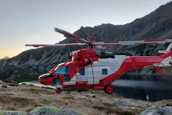 Źródło: LEGO Ideas - Helikopter TOPR-u jest o krok od przemiany w zestaw LEGO. Duńska firma przeanalizuje jak sprawdzi się w takiej formie - wiadomość - 2024-11-20