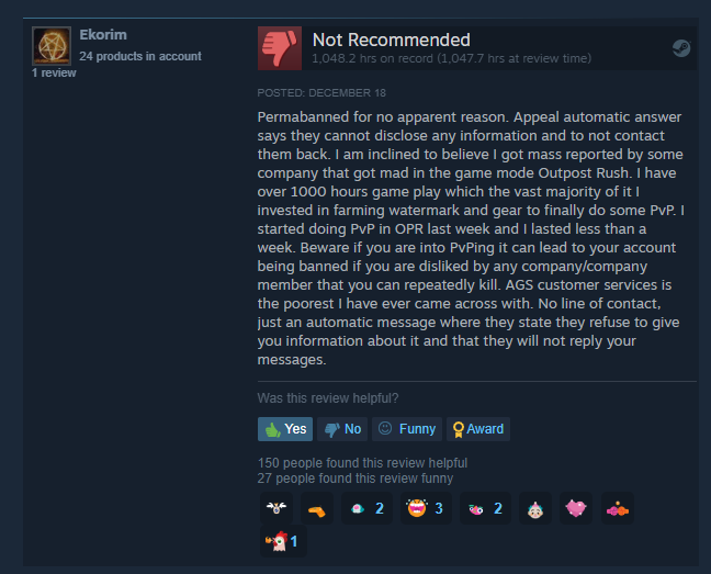 New World nadal ma problem z masowym zgłaszaniem graczy do banów - ilustracja #1