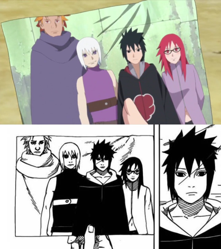 Boruto: Naruto Next Generations, Studio Pierrot, 2017 / Naruto: The Seventh Hokage and the Scarlet Spring, Masashi Kishimoto, Shueisha, 2015 - „Realistycznie to nie ma sensu”. Fani Naruto skarżą się na to, jak nielogiczna jest ta zmiana w anime dotycząca drużyny Hebi - wiadomość - 2025-04-17