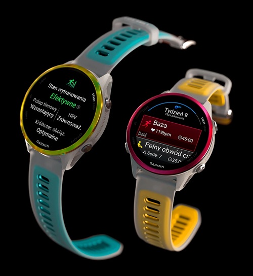 Bardziej zaawansowane zegarki zapewniają nam większy wgląd w parametry naszych organizmów. Źródło: Garmin.