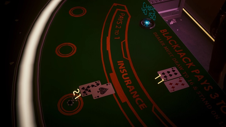 Źródło: Boe6 / Nexus Mods - Cyberpunk 2077 powoli zmienia się w New Vegas. W kasynie zagracie teraz także w Blackjacka - wiadomość - 2025-02-20