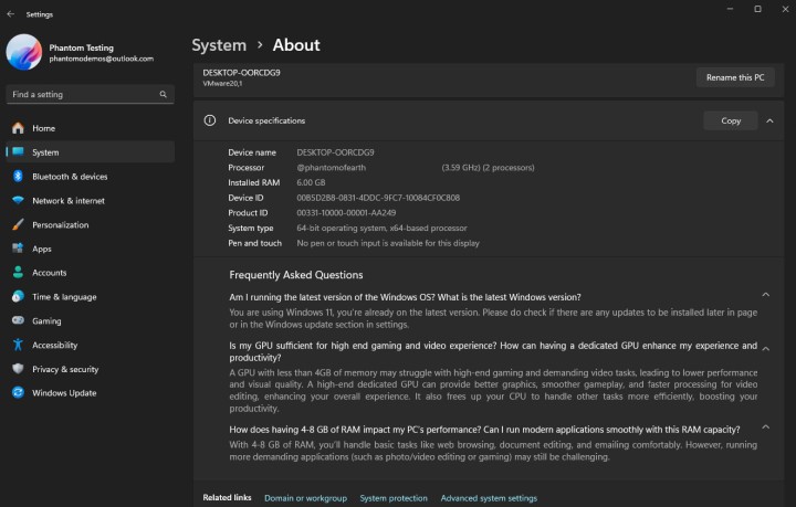 Niedługo Windows 11 może mieć nieco więcej do powiedzenia o naszych komputerach. Źródło: BlueSky | @phantomofearth - Nie musisz zgadywać, czy twój sprzęt jest słaby - Windows 11 niedługo może Ci to po prostu powiedzieć - wiadomość - 2025-03-20