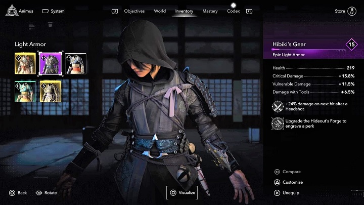 Źródło: Ubisoft - AC Shadows nie byłoby kompletne bez klasycznego stroju Asasynów. W grze są trzy, ale najlepszy zdobędą tylko wytrwali gracze - wiadomość - 2025-04-17