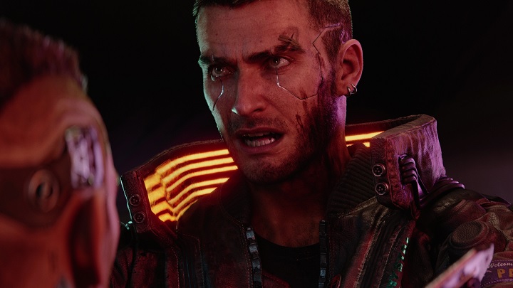 V, czyli główny bohater (lub bohaterka) gry, będzie borykać się z problemem nieśmiertelności. - Cyberpunk 2077 – konkrety z dema prezentowanego na targach E3 - wiadomość - 2019-06-12