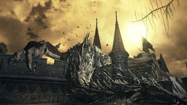 Żywe, martwe, spalające nas na popiół – smoków w demie Dark Souls III raczej nie brakowało. - Dark Souls III - nagrania i wrażenia z dema oraz nowe screeny - wiadomość - 2015-08-06