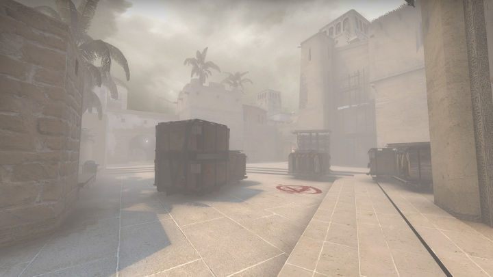 Mirage osnute mgłą niczym miasteczko Silent Hill. - Modyfikacja CS:GO dodaje efekty pogodowe - wiadomość - 2016-12-02