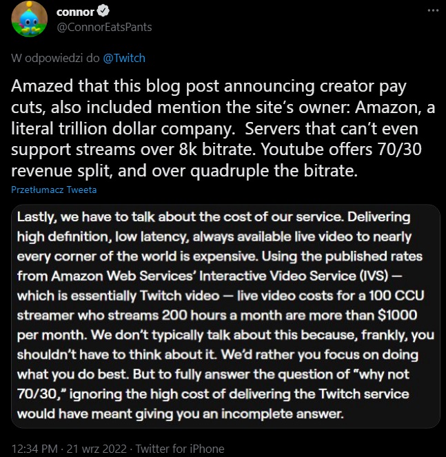 Twitch będzie płacił mniej najlepszym streamerom - ilustracja #2