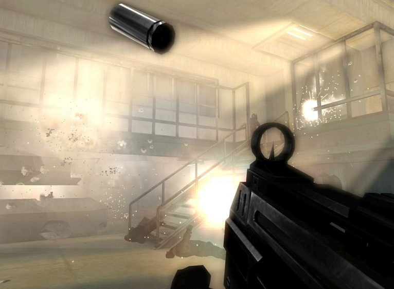 Black. Źródło: Criterion Games / Electronic Arts. - Ta strzelanka wyciskała ostatnie soki z PlayStation 2. Black od twórców Burnouta do dzisiaj może robić wrażenie - wiadomość - 2025-07-18