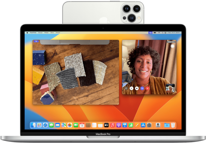 Kamera Continuity to przydatna funkcja dostępna na urządzeniach firmy Apple. Źródło: Apple. - Jak zmienić smartfon w kamerę internetową? Pokazujemy najlepsze sposoby - wiadomość - 2024-06-28