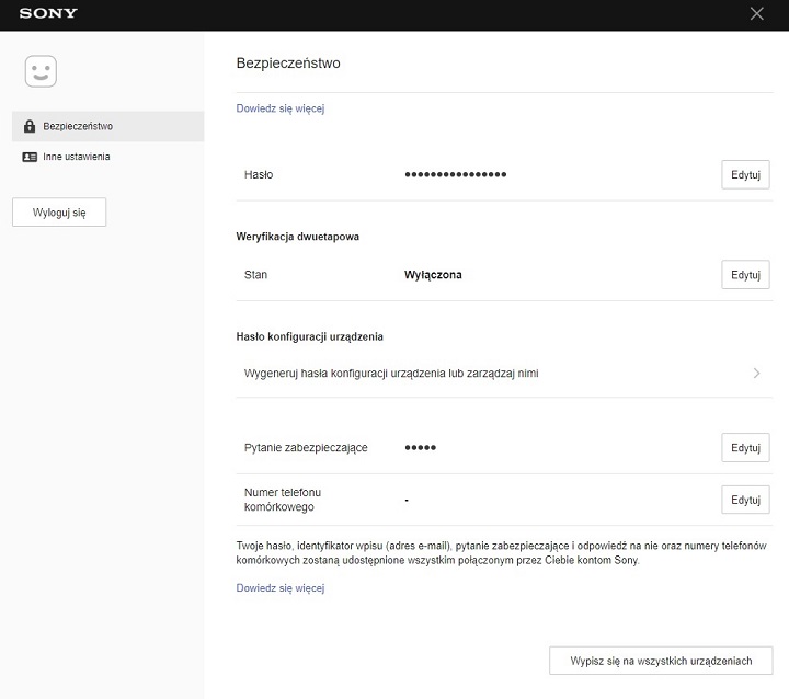 Firma Sony umożliwia łatwe wylogowanie się z konta PlayStation Network na wszystkich urządzeniach. Źródło: PlayStation.com - Jak zalogować się do PlayStation Network? - wiadomość - 2024-02-16