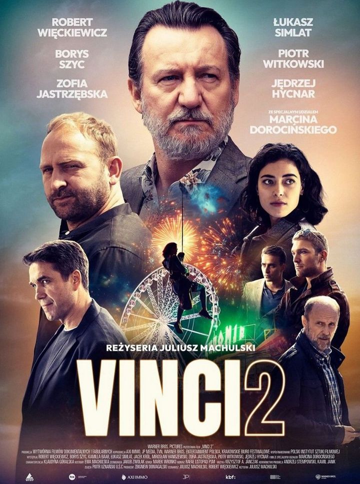 Vinci 2, Juliusz Machulski, WFDiF, 2025 - Kontynuacja kultowej polskiej komedii kryminalnej z Robertem Więckiewiczem i Borysem Szycem trafi do kin już za miesiąc. Vinci 2 ma pierwszy plakat i dokładną datę premiery - wiadomość - 2025-06-20