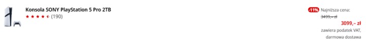 Źródło: Media Markt - PS5 Pro taniej w Polsce na Black Friday. Sprawdzamy przecieki dotyczące promocji na konsolę - wiadomość - 2025-11-21