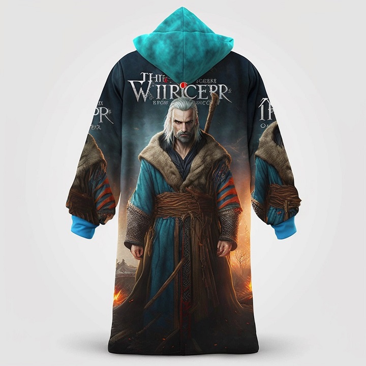 Wiedźmin na szlafrokach, papierze toaletowym i jako barbie - wiedźmińskie gadżety okiem AI - ilustracja #2