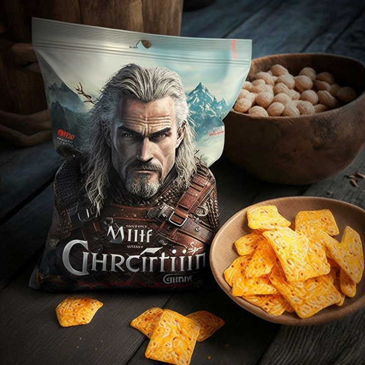 Wiedźmin na szlafrokach, papierze toaletowym i jako barbie - wiedźmińskie gadżety okiem AI - ilustracja #7