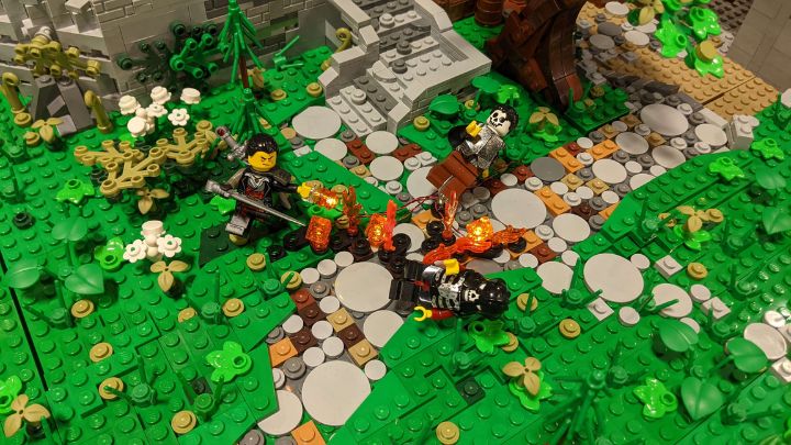 Olbrzymie Kaer Morhen z LEGO; wystarczyło 80 tysięcy klocków - ilustracja #2
