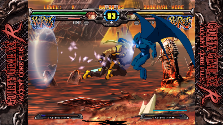 Mimo bardzo wysokiego tempa rozgrywki, chmura sprostała Guilty Gearowi i gra działała niemal równie dobrze jak w przypadku odpalenia z lokalnej maszyny. Źródło: własne. - GeForce NOW kontra bijatyki - czy Street Fightera 6 da się ogrywać komfortowo online przez chmurę? Pozytywnie się zaskoczyłem - wiadomość - 2025-07-18