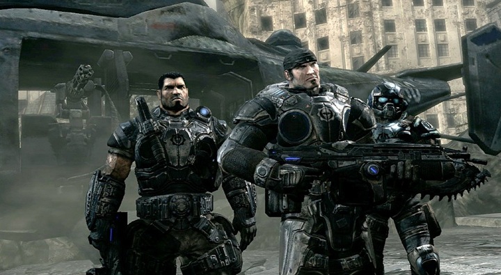 Gears of War. Źródło: Epic Games. - Ta gra była prawdziwym pokazem możliwości Xboksa 360. Gears of War wprowadzało nową jakość - wiadomość - 2025-07-11