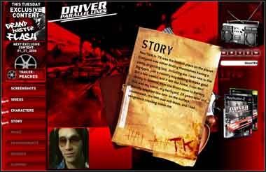 Oficjalna strona Driver: Parallel Lines już dostępna - ilustracja #1