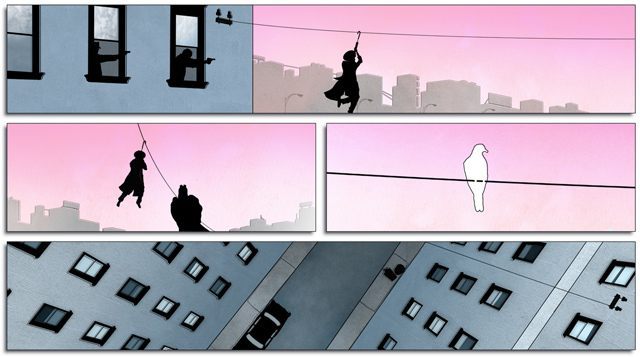 Przestawianie puzzli jest proste i intuicyjne. - Framed – logiczna gra w klimacie noir zadebiutuje w 2014 roku - wiadomość - 2013-12-12