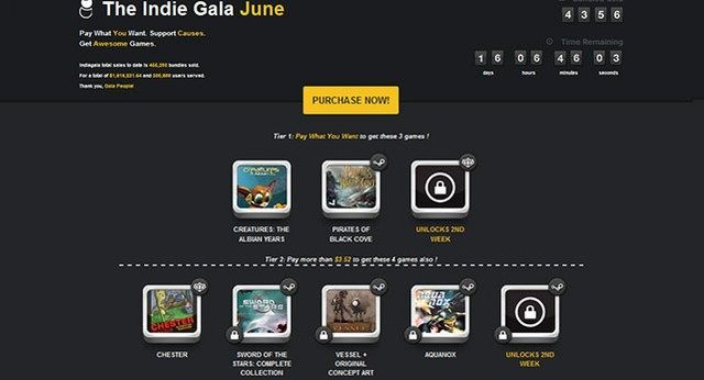 Promocja potrwa do końca czerwca. - Nowa Indie Gala (m.in. A New Beginning, Vessel i Sword of the Stars) - wiadomość - 2013-06-14